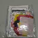 Roetyce 18th Birthday Decorations for Boys Girls , Caution Logos Happy 18th Birthday Banner Balloons Hanging Swirls Cake Topper Kit, Funny 18 Years Old Party Background