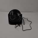 Pelonis 3 Speed Small Room Air Circulator Fan with 7-inch Blade, Table Fan with 100 Adjustable Head Tilt - Desktop Fan for Bedroom, Dorm and Office - Ventilador for Air Conditioner and Heater, Black