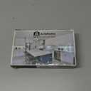 Asidrama 10 Pack Champagne Bronze Kitchen Cabinet Knobs Cabinet Hardware Zinc Knobs for Dresser Drawers (Single Hole Knob)