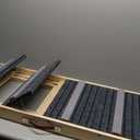 Dog Ramp for Large, Small & Old Dogs, 41.7" Long Upgrade Folding Pet Ramp for Car, Bed, Sofa, Couch, Portable Folding Dog Stairs Adjustable Heights 13" to 25" - Hold Up to 250lb