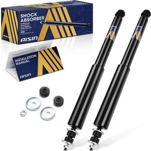 AISIN AFTERMARKET SABAZ-00222 Rear Struts Shock Absorbers - Compatible with Chevy Camaro 1967-1969, Ford Crown Victoria 1992-2002, AMC AMX 1968-1970, American 1958-1968, Javelin 1968-1974 - Set of 2