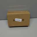 NUPTIO Candlestick Holders for Home Decor: Set of 3 Wood Taper Candle Holders for Thanksgiving Table Centerpieces - Mid Century Modern Caramel (Brown)