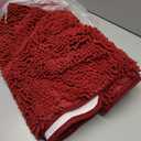 OLANLY Bathroom Runner Rugs 70x24, Soft Absorbent Chenille Bath Rugs, Rubber Backing Quick Dry, Machine Washable Long Bath Mats for Bathroom Floor, Tub and Shower, Home Decor Accessories, Burgundy