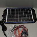 SUNER POWER 20W 12V Solar Battery Trickle Charger & Maintainer PRO, Built-in Intelligent MPPT Controller, Waterproof 12 Volt 20 Watt Solar Panel Charging Kits for Car Marine RV Trailer Boat Automotive