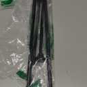 KXLife 2 Pack Spring Tension Curtain Rod, 1/2- inch Decorative Curtain Rods for Window, Caf Rod, Black, (26-36 Inch)