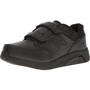 New Balance Mens 928 V3 Hook and Loop (9.5 Narrow, Black/Black)