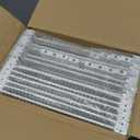 Smiry Shoe Rack, 6 Tier Bamboo Shoe Organizer, Stackable Free Standing Wooden Shoe Storage Shelf for Closet, Entryway, Front Door Entrance, White