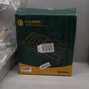 Calmbee 9 IN 1 Storage Bag Organizer for Kitchen Drawer, Bamboo Foil and Plastic Wrap with Cutter, Organizers Compatible Gallon, Quart, Sandwich Snack Size