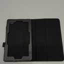 Tablet Cover for Amazon Kindle Fire 7 5th Generation SV98LN(2015 Release),Ultra Slim Folio Stand Lightweight Leather Case for Amazon Kindle Fire HD 7 2015 HD7 Gen 5th 7" (Li-Black)