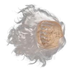 Beatifufu Short Straight Hair Wig Women Wig Human Hair Cover for Daily Halloween