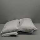 basic home 14x36 Pillow Insert Long Lumbar Pillow Insert for Bed 4 Pack, 14 x 36 Decorative Body Pillow Feather and Down Throw Pillow Inserts for Living Room Couch Bed Sofa