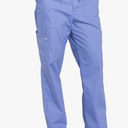 Cherokee Men's Scrub Pant Tapered Leg Fly Front Cargo Pant with 5 Pockets WW190 XL