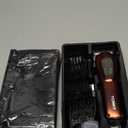 TCMKY Hair Clippers for Men Professional Clippers for Men Cordless&Corded Barber Clippers for Hair Cutting & Grooming. Rechargeable Hair Trimmer Kit for Household (Red)