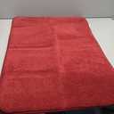 OLANLY Thick Memory Foam Bath Mat Rug 30x20, Extra Soft Absorbent Bathroom Rug, Quick Dry Bath Mats, Non-Slip, Machine Washable Carpet for Bathroom, Tub and Shower, Home Decor Accessories, Burgundy