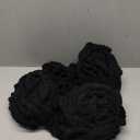 HOMBYS Black Chunky Chenille Yarn for Crocheting, Bulky Thick Fluffy Yarn for Knitting,Super Bulky Chunky Yarn for Hand Knitting Blanket, Soft Plush Yarn, 8 Jumbo Pack (27yds,8 oz Each Skein)