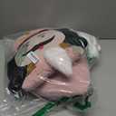 Lanpn Christmas Nutcracker Pillow Set of 2, Christmas Decoration Winter Throw Pillows Soft Cute 3D Shaped Nutcracker Throw Cushion for Sofa Living Room Bedroom Xmas Decor (Pink)