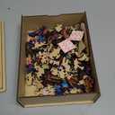 Delobil Wooden Puzzles for Adults, Lion Jigsaw Puzzles 200 Piece, Unique Shape Puzzles for Adults and Kids, Fun Challenging Puzzles Family Game Gift, Medium Size 9.1 x 12 Inches