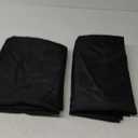 sancua 2 Pack Black Tablecloth 60 x 102 Inch, Rectangle 6 Feet Table Cloth - Stain and Wrinkle Resistant Washable Polyester Table Cover for Dining Tables, Buffet Parties and Camping (2 Pack 60x102 Inch Tablecloth)