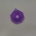 Sud Scrub Antimicrobial Silicone Body Scrubber, Exfoliating Body Scrubber for Sensitive Skin, Eco Friendly Shower Scrubber for Body, Silicone Body Brush for Showering, Purple