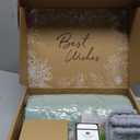 Birthday Gifts for Women, Get Well Soon Self Care Package Box, Sympathy Inspirational Gift After Surgery Blanket, Sending Hug Baskets Thinking of You Feel Better for New Mom Wife Friend Sister (Green)