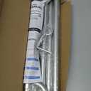 Blackout Curtain Rod 48-88, 3/4 Inch Curtain Rods for Windows Adjustable, Wrap Around Heavy Duty Telescoping Curtain Rods for Bedroom, Living Room, Silver