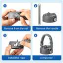 Straw Lid for Hydroflask 12 16 18 20 32 40 64 oz,Replacement Lids with Straw for Hydro Flask Wide Mouth Straw Top Water Bottle,Flex Straw Cap Accessories Fits Thermoflask&Iron Flask (Black 2 pack)