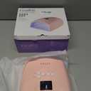 48W Rechargeable UV LED Nail Lamp,Cordless Professional Gel Nail Art Lights Manicure Tools for Home and Salon (Pink)