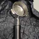 Normcore 54mm Bottomless Portafilter, Naked Portafilter Fits Breville Sage Barista Express Machines, 18g Filter Basket Included (Black)