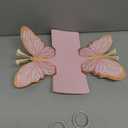 Tenceur 24 Pcs Butterfly Centerpieces for Tables Baby Shower Bridal Shower Centerpieces Butterfly Table Decorations for Wedding Birthday Themed Party Decor(Pink)