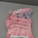 AKOAK 10 Pieces Game Party Sleep Travel Eye Mask, Lightweight Shading Eye Protection Rest Eye Mask, with Nose Pad and Adjustable Strap, Unisex (Pink)