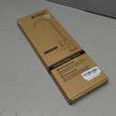 Drinking Water Faucet - Long Thread Stem Filtered Water Tap for Thick Countertop,Lead-Free RO Faucet with Hose and Push Connect Fittings (Brushed Stainless)