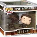 Funko Pop Moment: Alien 3- Ellen Ripley & The Runner - Alien Classic - Collectable Vinyl Figure - Gift Idea - Official Merchandise - Toys for Kids & Adults - Sci-Fi Fans