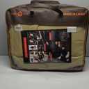 OASIS AUTO Car Seat Covers Full Set, Breathable Hybrid Faux Leather, Luxury Stylish Design Universal Fit for SUV, Sedan, Pick-up Truck, Interior Protectors (OS-008 Tan)