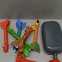 Dinosaur Toy Rocket Launcher for Kids - Toys for Kids 3-5 5-7 4-6 - Outdoor Toys for Kid Ages 4-8 - 3 4 Year Old Boy Birthday Gift - Gifts for Boys Age 3 4 5 6 Years - Outside Toy for Toddlers