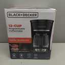 BLACK+DECKER 12-Cup* Programmable Coffeemaker, Black