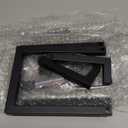 2 Pcs Black Metal Plate Stands for Display(Fit 9-15 Inch Plate), Plate Holders for Displaying, Multi-Function Stand for Plates, Photos, Books, Artwork, Awards, Memorabilia