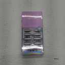 BTArtbox Press On Nails Almond - Spooky, Sparkle Cat Eye Grey Press on Nails with Nail Glue for Woman, Medium Soft Gel Glue On Nails in 15 Sizes - 30 Stick On Nails Kit