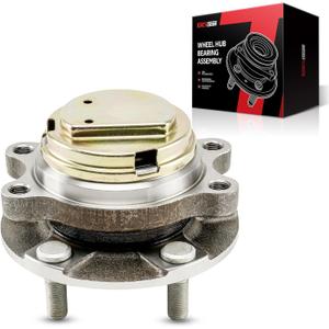 Torchbeam 513334 RWD Front Wheel Hub Bearing Assembly for 2008-2013 Infiniti G37, 2014-2023 Infiniti Q50, 2009-2020 Nissan 370Z, Infiniti G35 FX35 M35 Q60 Wheel Bearing 5 Lugs