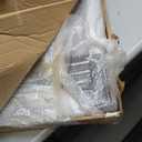 HITNET Bathroom Wall Cabinet, Medicine Cabinet Over The Toilet, Bamboo Hanging Storage Organizer with Single Door and Open Bottom Shelf, for Kitchen Living Room, Natural