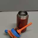 Contigo AUTOSPOUT Water Bottle, 13 oz, Coral Blue/Poppy