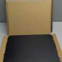 360 Rolling Tray Bamboo Appliance Slider for Kitchen Appliances, for Breville Espresso Machine Accessories, Sliding Tray for Coffee Maker Appliances Mat Easily from Under The Cabinet Black 13"15.7"