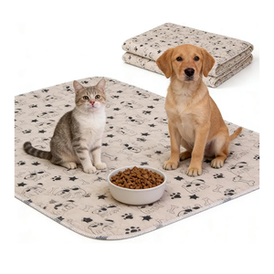 Puppy Pads with Pheromones, Washable Puppy Pee Pads for Dogs Reusable Puppy Pads for Dogs and Cats - Leak & Odor Proof, Non-Slip Base Training Pads for Home & Travel (L: 31.5" × 35.4")