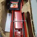 BIG RED Hydraulic Trolley Service/Floor Jack with Extra Saddle (Fits: SUVs and Extended Height Trucks): 3 Ton (6,000 lb) Capacity, Red, T83006