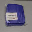 Replacement Lids fits Pyrex 3-Cup Glass Food Storage Container Bowls, (7.75 x 5.75-Inch) Plastic Rectangle Lids Covers for Pyrex 7210-PC, Airtight & Leakproof (4-Pack, Red)