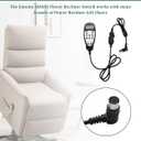 2026 New 8 Pin 10 Button Massage Remote Control Model NHX03 Compatible with Emomo Power Recliner Lift Chair
