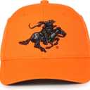 Winchester Blaze Orange Trucker Hat Mesh Back Baseball Cap, Adjustable Closure, One Size