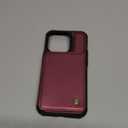 Vinich for iPhone 14 Pro Wallet Case with Card Holder, RFID Blocking Credit Slots Kickstand Shockproof Phone Cover Fit for iPhone 14 Pro 6.1" Wine Red