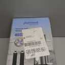 Purewell 1.5G Gravity Water Filter System, 3-Stage 0.01m Ultra-Filtration Stainless Steel Countertop System with 2 Filters and Stand, Reduce 99% Chlorine, PW-MKS (Silver)