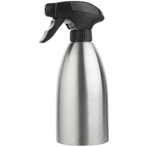 BIGWE Stainless Steel Olive Oil Sprayer Bottle, 17 Oz/500ml Sauce Vinegar Sprayer Dispenser, Water Sprayer Bottle,Kitchenware Tools for Cooking, Frying, BBQ and Grilling