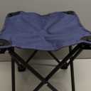 Opliy Camping Stool, Folding Small Chair Portable Camp Stool for Camping Fishing Hiking Gardening and Beach, Camping Seat with Carry Bag (Blue)